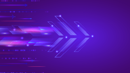 purple arrows pointing left to right