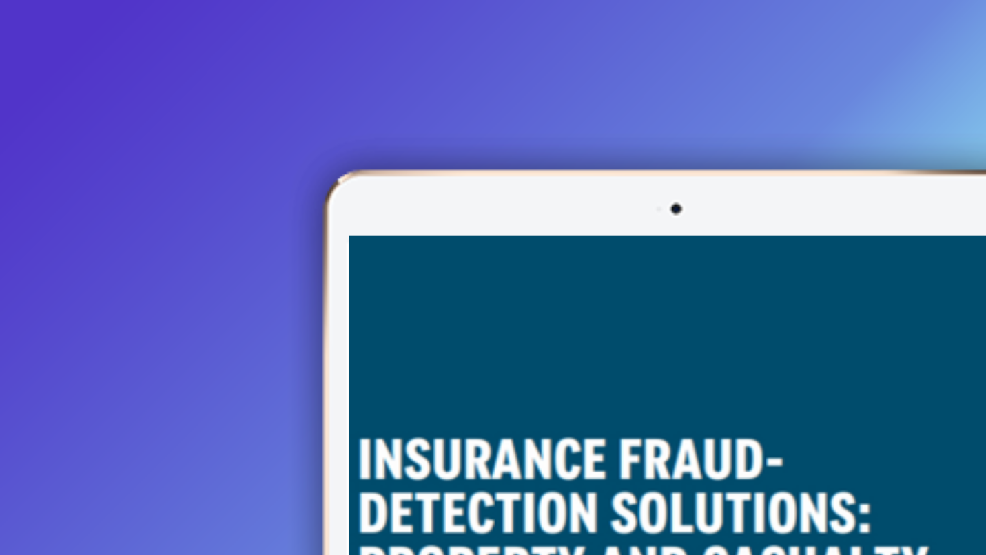 Insurance Fraud Detection Solutions: Property and Casualty Insurance, 2022 Edition